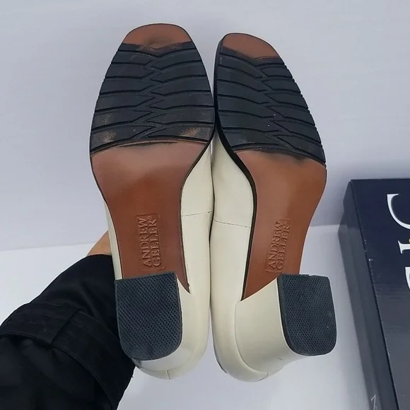 Andrew Geller Magic Women's Bliss Bone Pumps 6.5 M - Picture 7 of 8